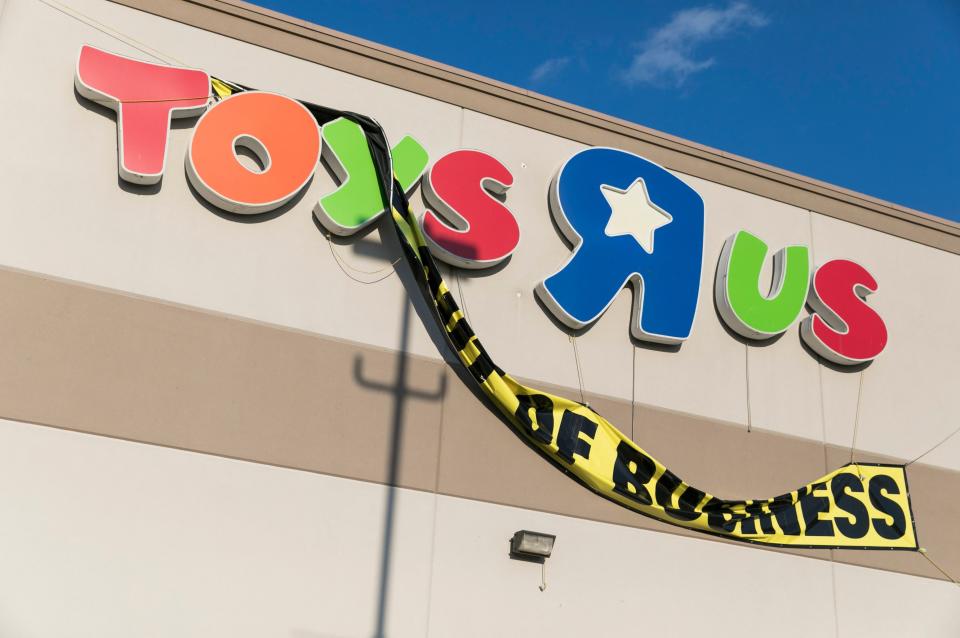 Toys R Us is just one of many big name retailers forced to close in 2018. Source: Kris Tripplaar/Sipa USA/REX/Shutterstock