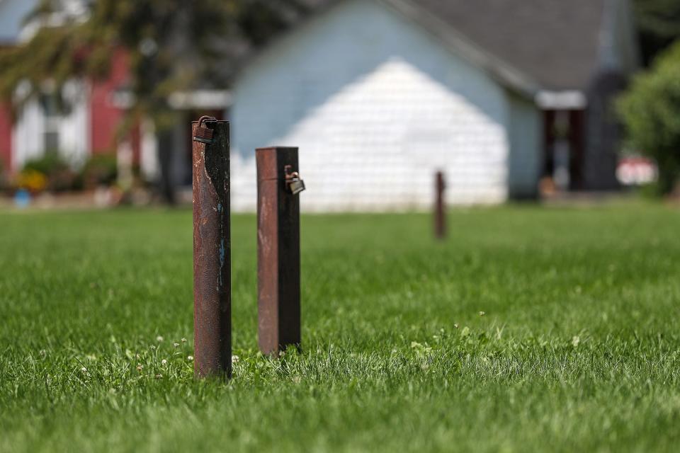 The Amphenol site located along Hurricane Creek, near Hamilton Avenue and Hurricane Road in Franklin, Ind. U.S. Environmental Protection Agency documents dating back decades reveal that federal and state environmental regulators have been aware of contamination at the industrial site for more than 30 years.