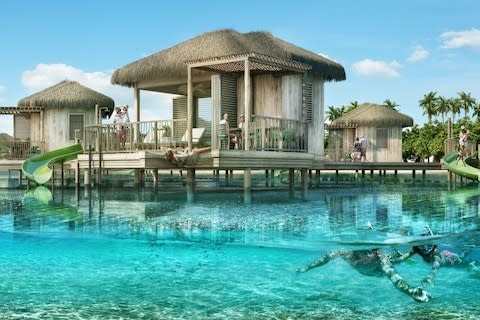 The new Coco Beach Club on CocoCay - Credit: Royal Caribbean