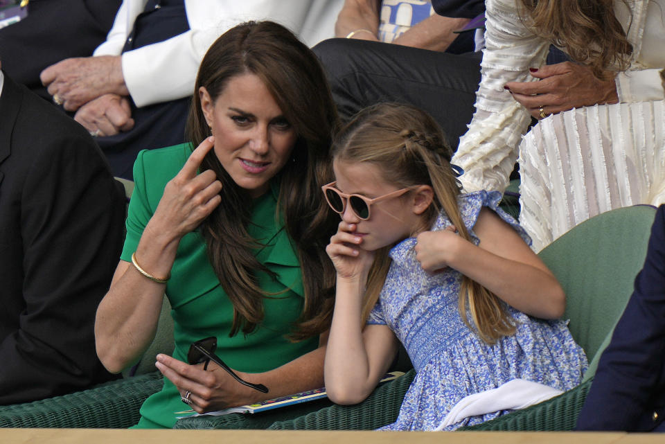 La princesa de Gales en Wimbledon