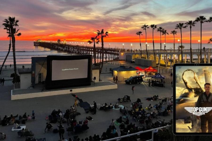 ¡Noche de películas! Proyectarán “Top Gun: Maverick” a la orilla del mar en San Diego