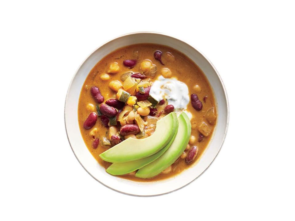 Three-Bean Miso Chili