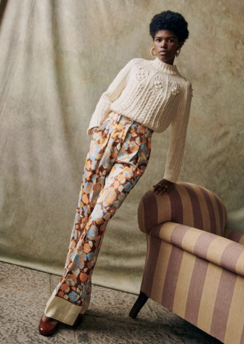 Théophile Trousers (Photo via Sezane)