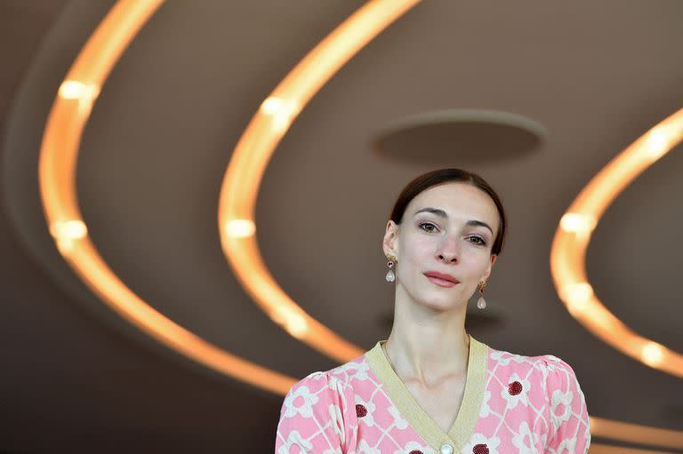 La bailarina rusa Olga Smirnova, en Ámsterdam. (Photo by JOHN THYS / AFP)