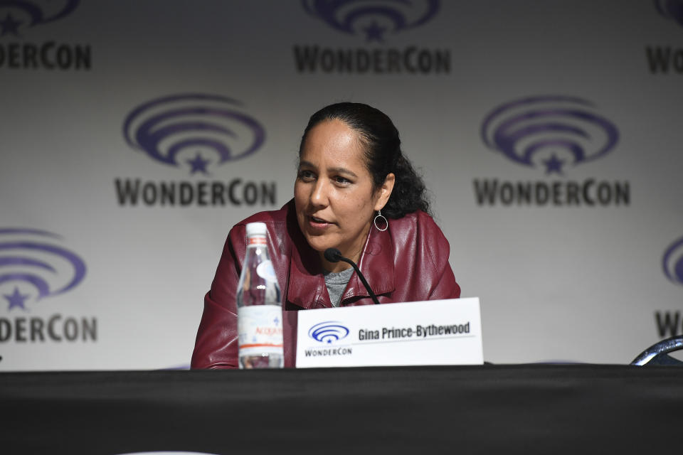 Gina Prince-Bythewood promotes Marvel series 'Cloak & Dagger' at WonderCon. (Credit: Aaron Poole via Getty Images)