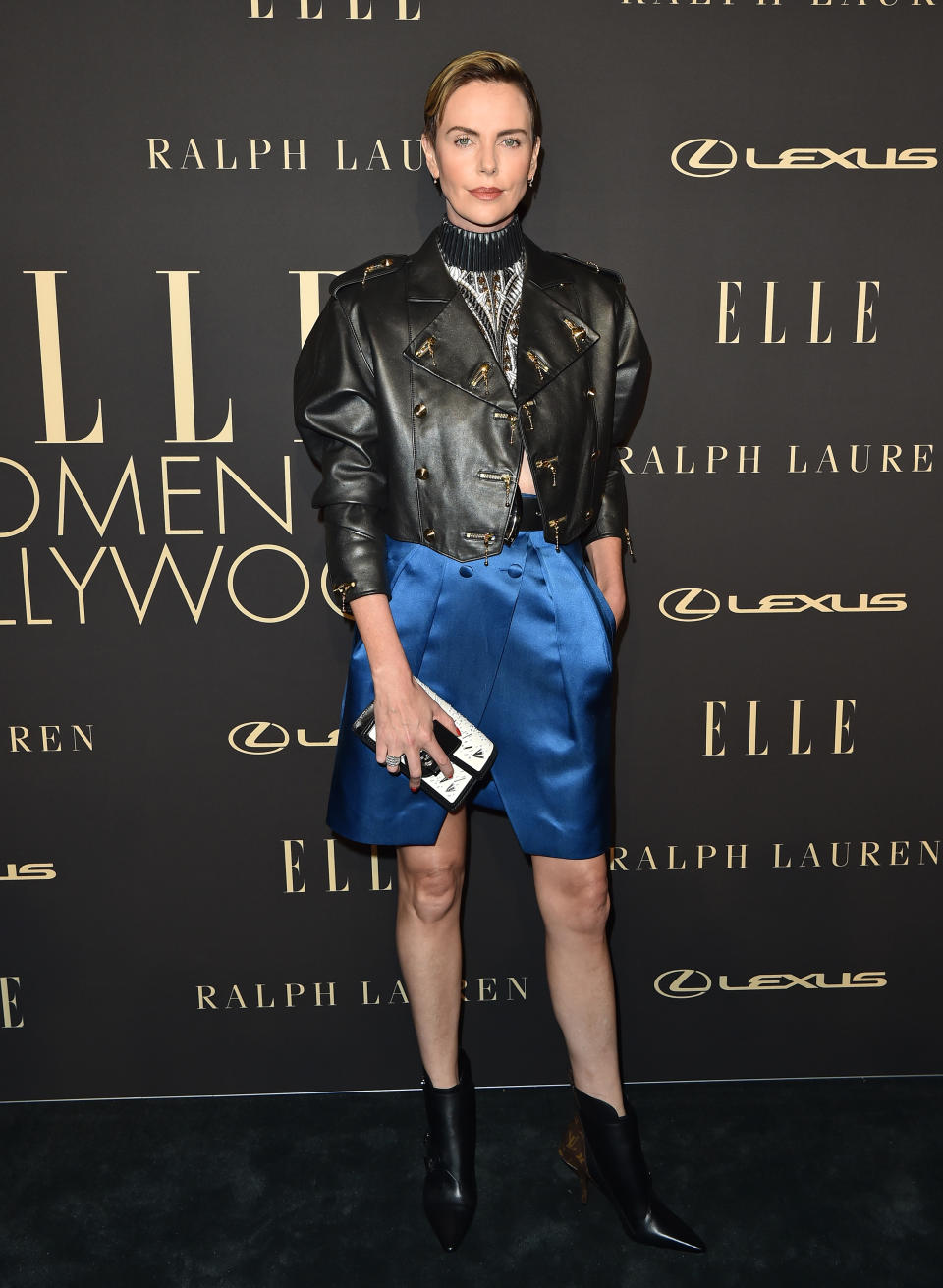 BEVERLY HILLS, CALIFORNIA - OCTOBER 14: Charlize Theron attends the 2019 ELLE Women In Hollywood at the Beverly Wilshire Four Seasons Hotel on October 14, 2019 in Beverly Hills, California. (Photo by Axelle/Bauer-Griffin/FilmMagic)