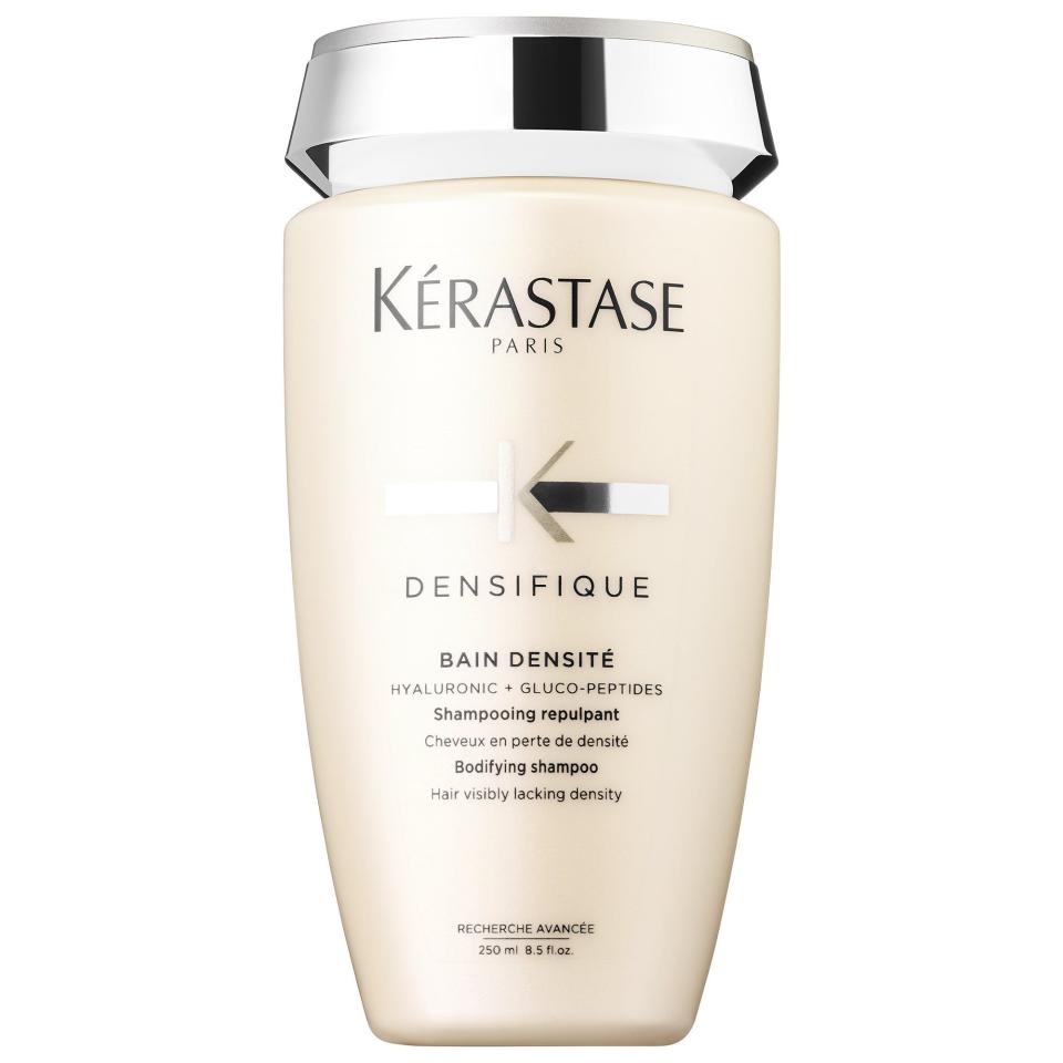 <p><strong>Kérastase</strong></p><p>sephora.com</p><p><strong>$35.00</strong></p><p><a href="https://go.redirectingat.com?id=74968X1596630&url=https%3A%2F%2Fwww.sephora.com%2Fproduct%2Fdensifique-bodifying-shampoo-P434440&sref=https%3A%2F%2Fwww.goodhousekeeping.com%2Fbeauty-products%2Fg26909189%2Fbest-shampoo-for-oily-hair%2F" rel="nofollow noopener" target="_blank" data-ylk="slk:Shop Now;elm:context_link;itc:0;sec:content-canvas" class="link ">Shop Now</a></p><p>A salon splurge that’s worth it, Kérastase’s shampoo (and complementary conditioner) were stars in GH Beauty Lab testing for plumping strands but feeling featherlight. They <strong>won for leaving hair feeling clean after rinsing and also earned top points for weightlessness </strong>in Lab evaluations. "It left my hair full of body and was nice and thick without weighting my hair down," a tester raves. "All day it had that just-washed look." However, the screw-on lid design was very polarizing to testers.<br></p>