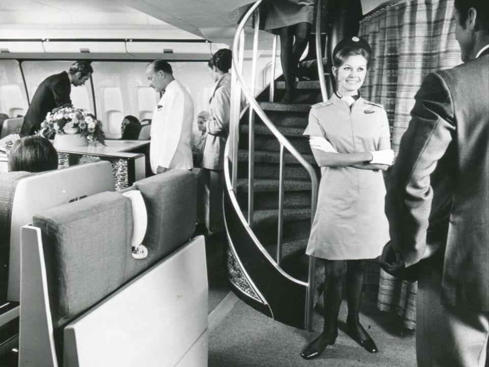 Premium cabin on British Airways Boeing 747 (British Airways)