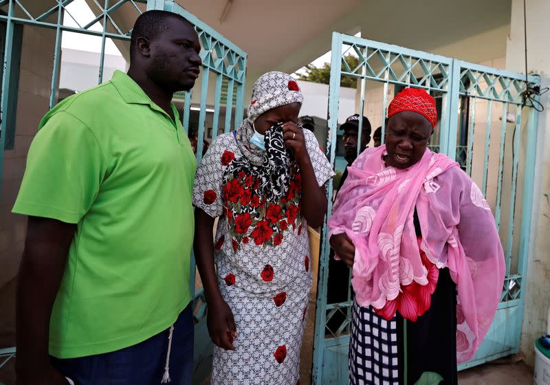 Eleven newborn babies die in a fire at the neonatal section of a regional hospital in Senegal