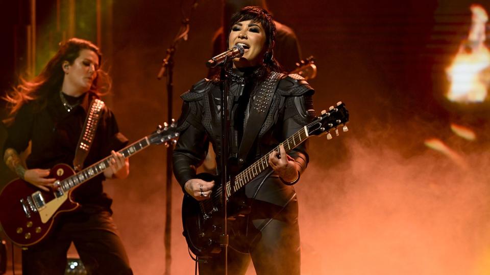 Demi Lovato performs on THE TONIGHT SHOW STARRING JIMMY FALLON