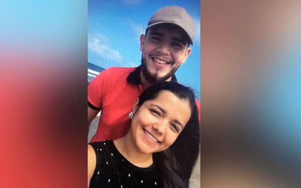 PHOTO: Alejandro Miguel Andino Caballero and his girlfriend Margie Tamara Paz Grajeda pose for a photo in Honduras. (Caballero family via AP)