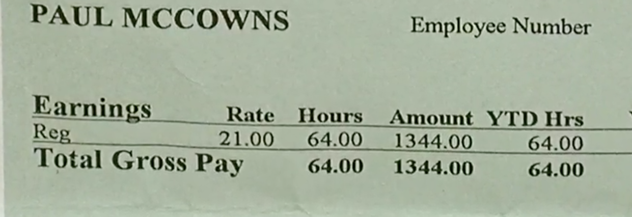 Paul McCowns was attempting to cash his first check at a new job when a bank employee called the police. (Photo: Cleveland 19)