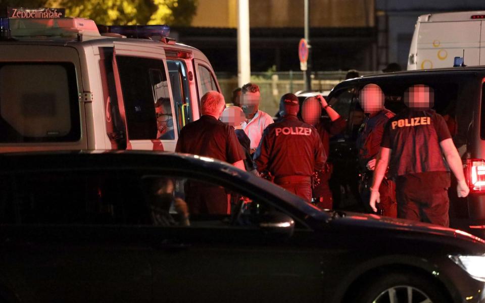 One suspect in the Chechen man's killing was detained in the city of Linz on Saturday - Matthias Lauber/APA/AFP via Getty Images