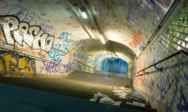 Abandoned Subway Stations Paris Metro, Station St. Martin