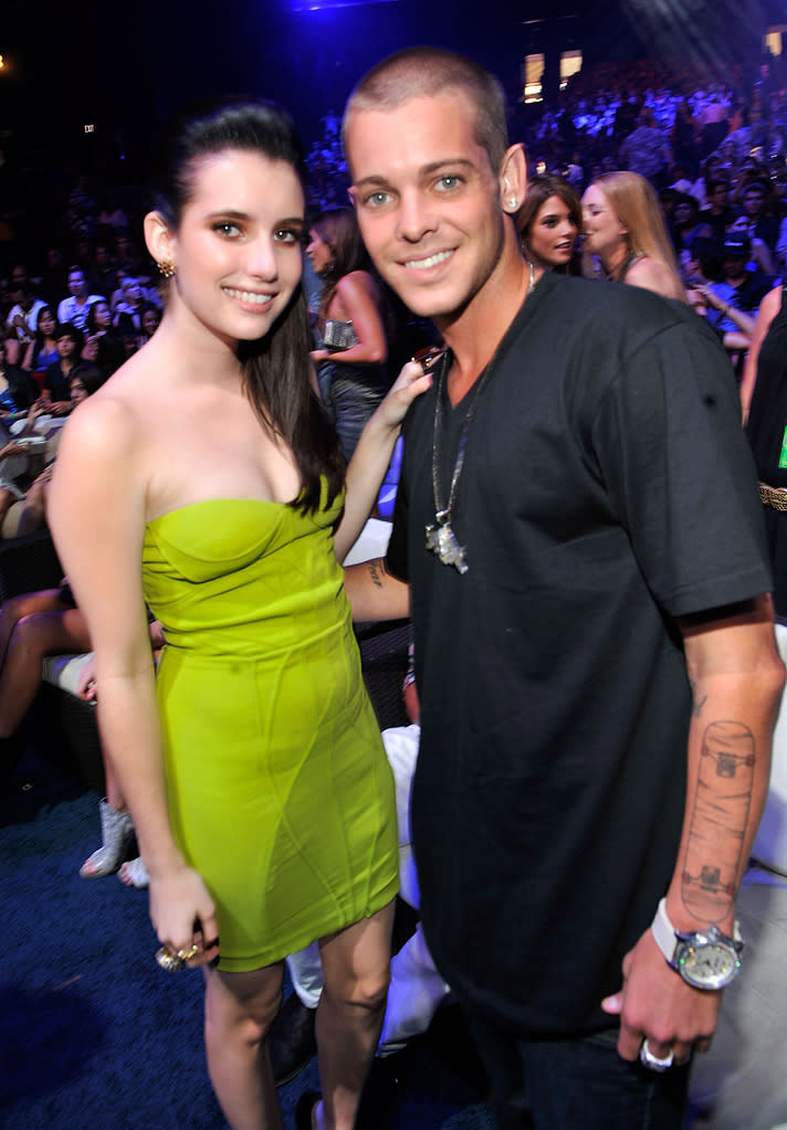 2010 Teen Choice Awards Emma Roberts Ryan Sheckler