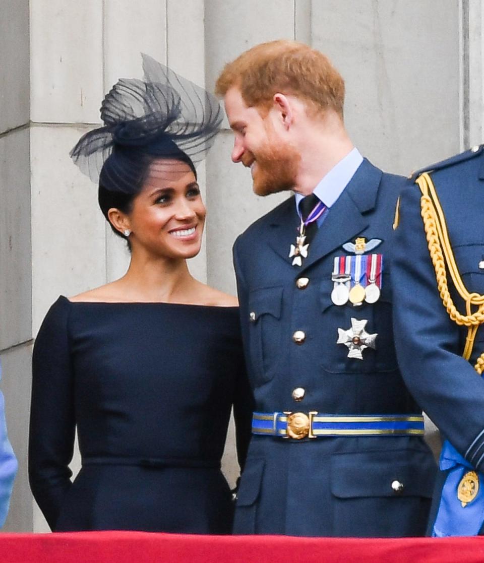 Harry and Meghan Buckingham Palace balcony