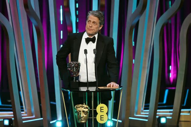 Hugh Grant at the 2024 Baftas