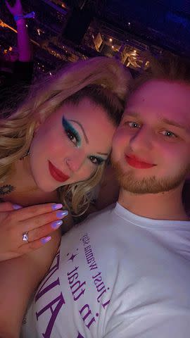 <p>Shania Nichols</p> Shania Nichols and Kyle Cieplenski