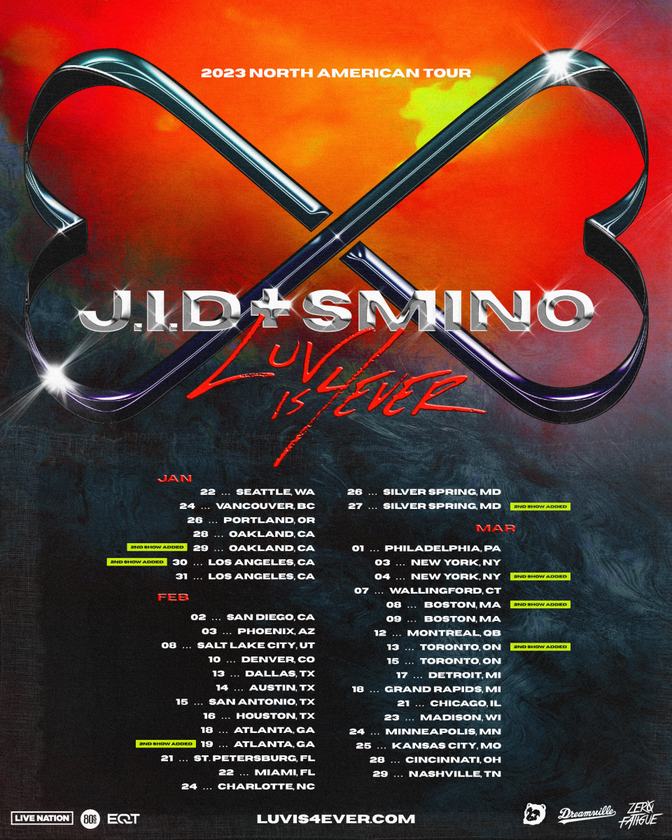 JID and Smino Tour Dates