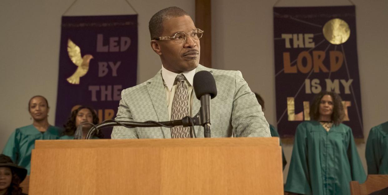 jamie foxx, the burial