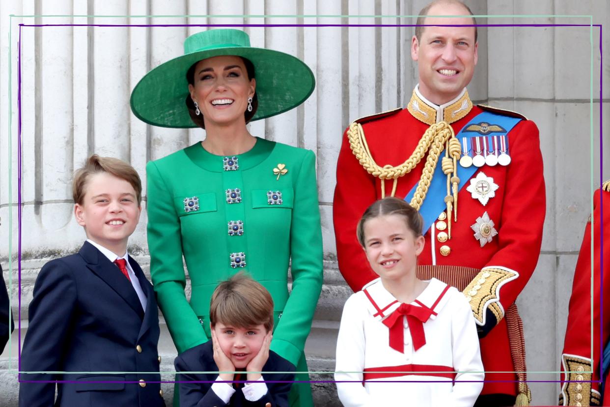  Prince William, Kate Middleton, Prince George, Princess Charlotte and Prince Louis. 