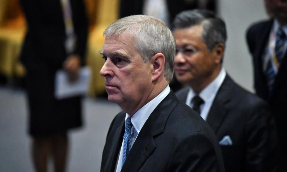 Prince Andrew, pictured in 2019.