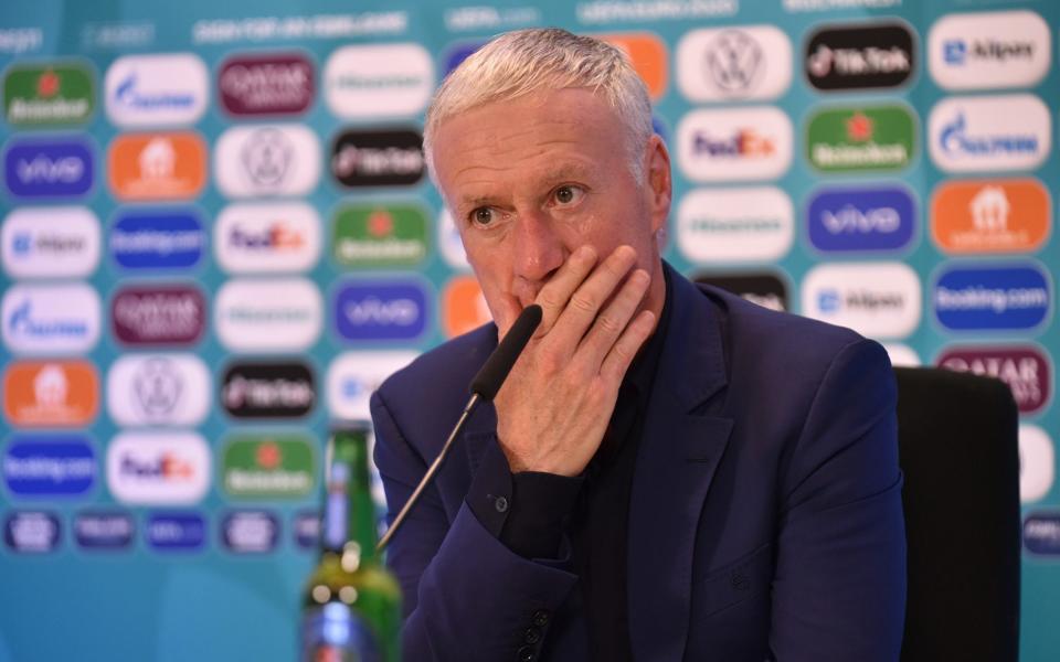 Didier Deschamps was forced to change tactics after injuries to his left backs - UEFA