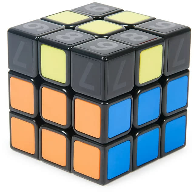 Rubik's Cube coach toy with colors and numbers