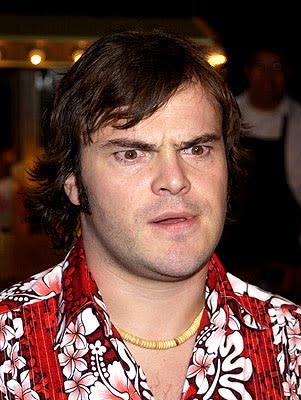 Jack Black at the Hollywood premiere of Paramount's Orange County