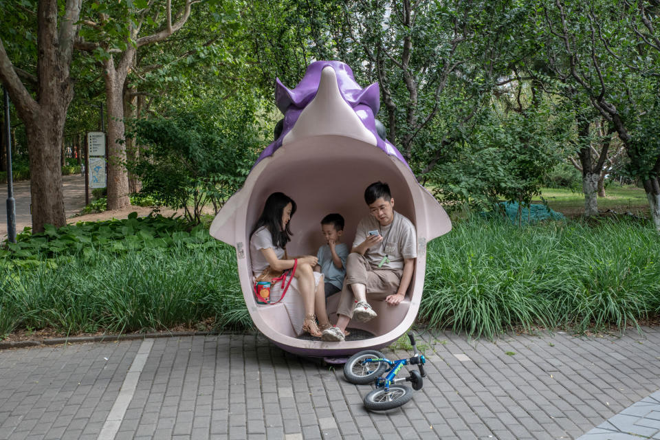 Hospital de Ginecología y Obstetricia de Pekín, el 12 de junio de 2022. (Gilles Sabrié/The New York Times).