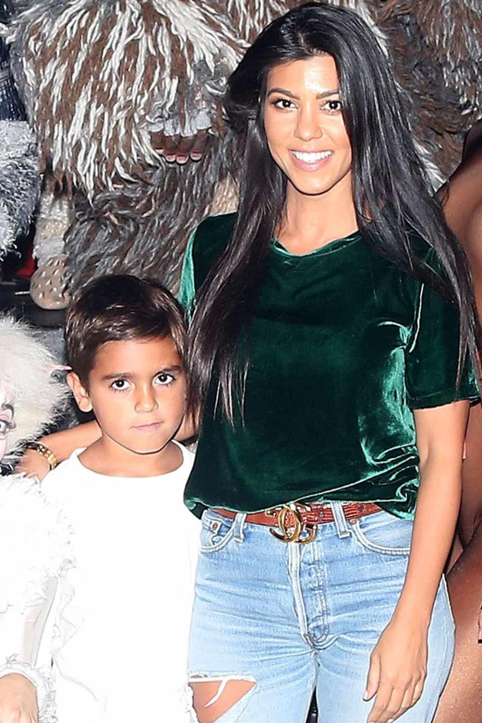 Kourtney Kardashian, Mason Disick