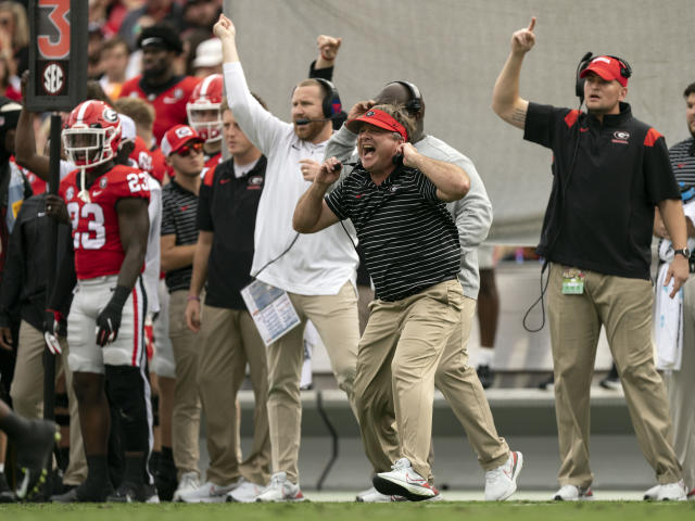 AP Top 25 poll: Georgia jumps Alabama for No. 1 as Kentucky soars