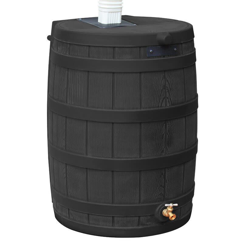 1) Good Ideas Black Rain Barrel