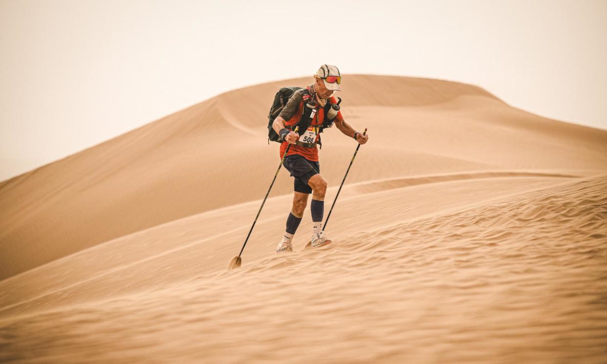 <span>Harry Hunter said that when alone in the desert, it was so silent ‘you could hear a pin drop’. </span><span>Photograph: X.Baron</span>