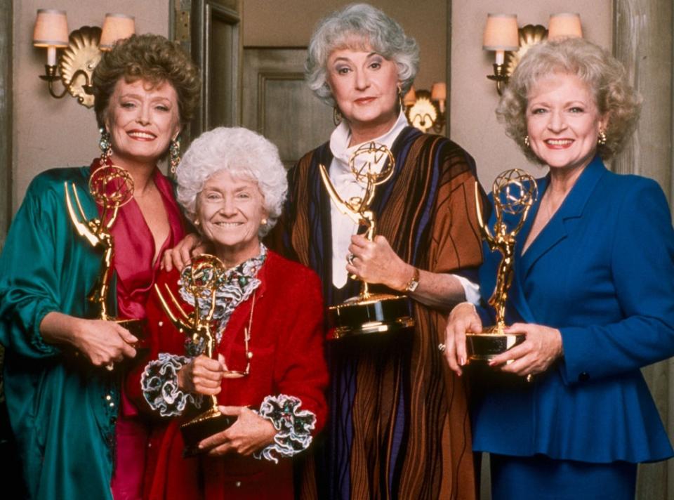 Rue McClanahan, Estelle Getty, Bea Arthur, Betty White, 1986, 1988