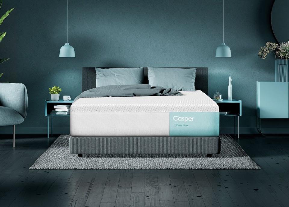 <p><a href="https://go.redirectingat.com?id=74968X1596630&url=https%3A%2F%2Fcasper.com%2Fmattresses%2Fcasper-snow-max-hybrid-v3.html&sref=https%3A%2F%2Fwww.esquire.com%2Flifestyle%2Fg60256849%2Fbest-hybrid-mattresses%2F" rel="nofollow noopener" target="_blank" data-ylk="slk:Shop Now;elm:context_link;itc:0;sec:content-canvas" class="link ">Shop Now</a></p><p>Snow Max</p><p>casper.com</p><p>$2995.00</p>