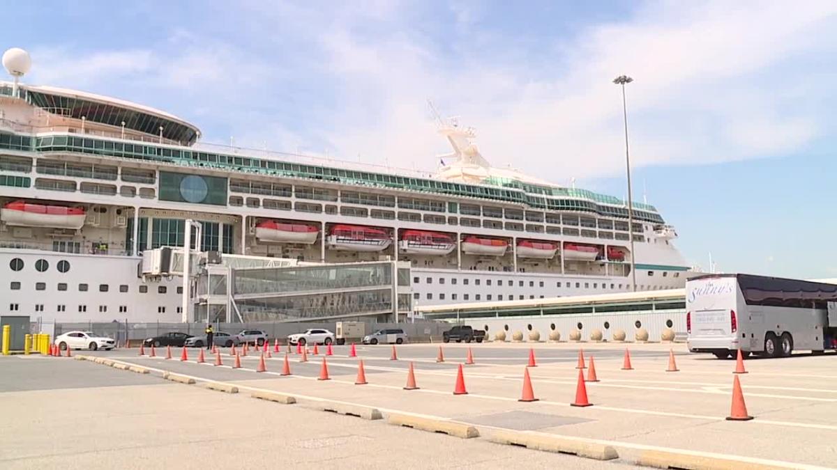 The Carnival Pride is back in the Port of Baltimore