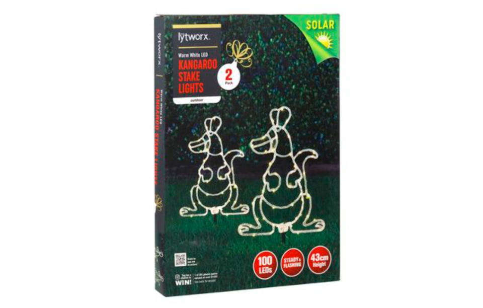 Bunnings Lytworx Solar Kangaroo Stake Lights