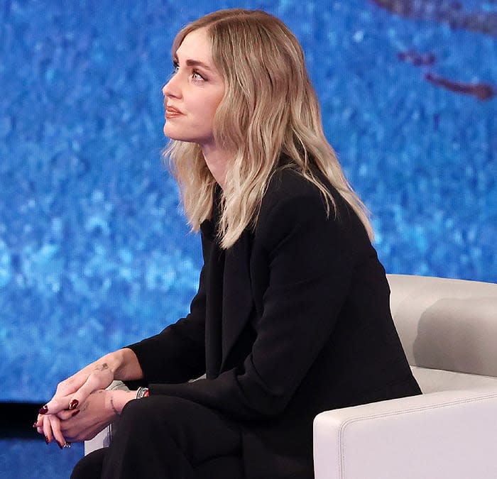 Chiara Ferragni concede su primera entrevista televisiva tras su separación