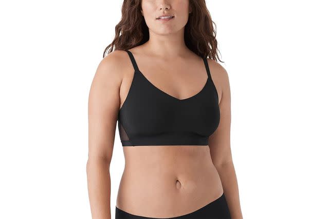 True & Co., Intimates & Sleepwear, True Co Black True Body Lift Triangle  Adjustable Strap Wireless Bra Size M