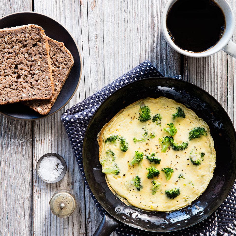 Broccoli & Parmesan Cheese Omelet