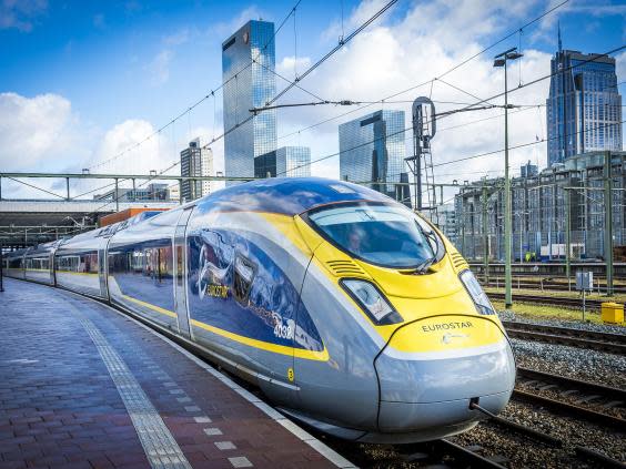 The Eurostar has come a long way since launching in 1994 (AFP/Getty)