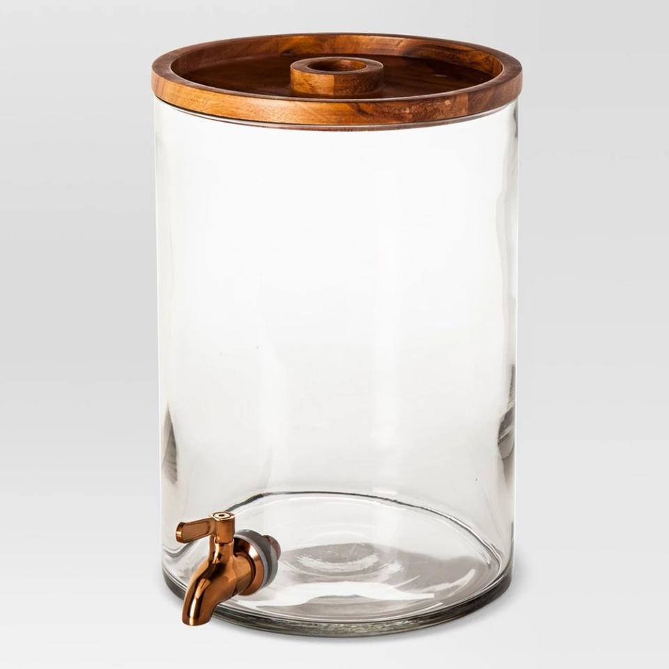 Threshold 2 Gallon Glass Beverage Dispenser