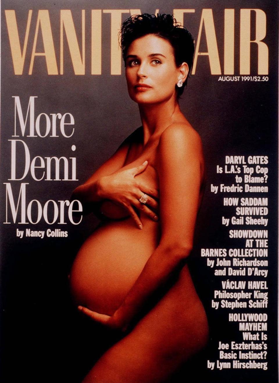 Demi Moore for Vanity Fair, 1991