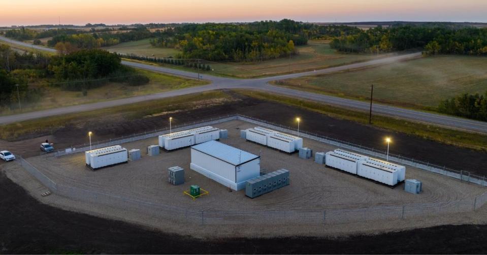 Enfinite's eReserve3 facility, located in the Hamlet of Clairmont in County of Grande Prairie.