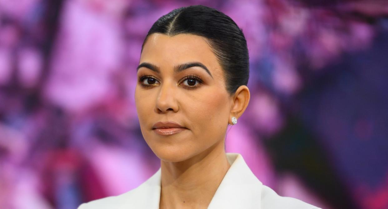 An expert has said capsules like Kourtney Kardashian's that alter vaginal odour and taste is 'unrealistic'. (Getty Images)