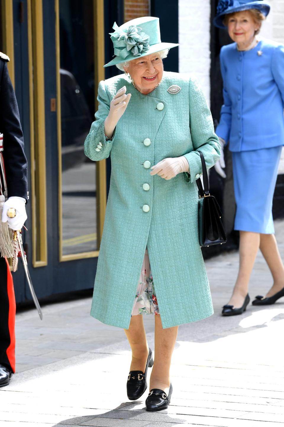 Queen Elizabeth Tours Replica Supermarket from 1869