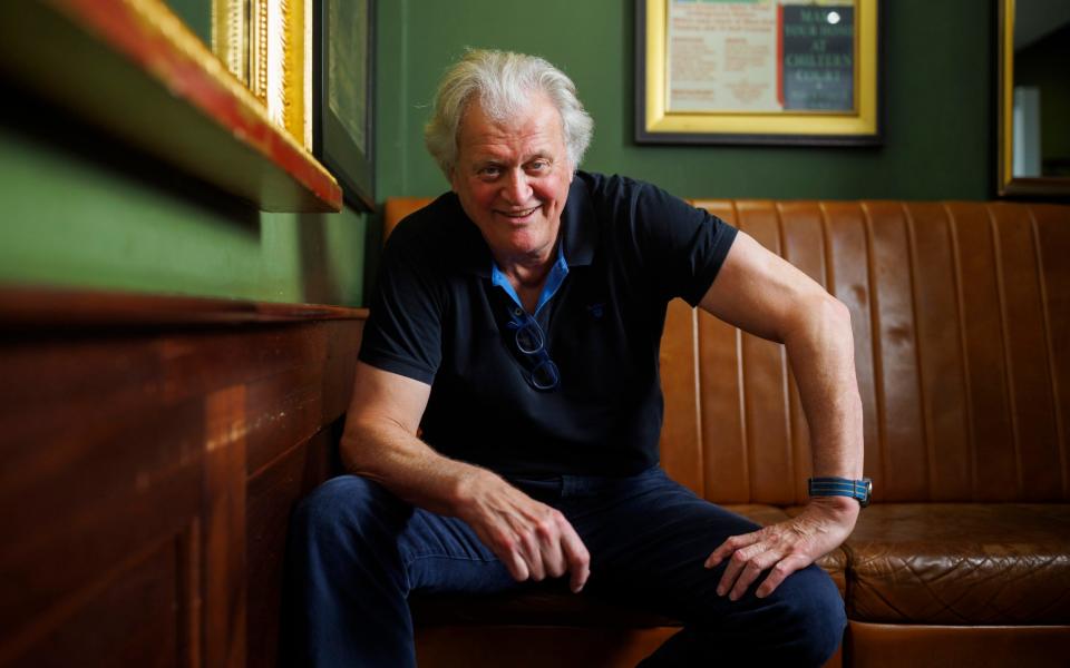 Tim Martin, founder and chairman of JD Wetherspoon, at the Metropolitan Bar in Marylebone