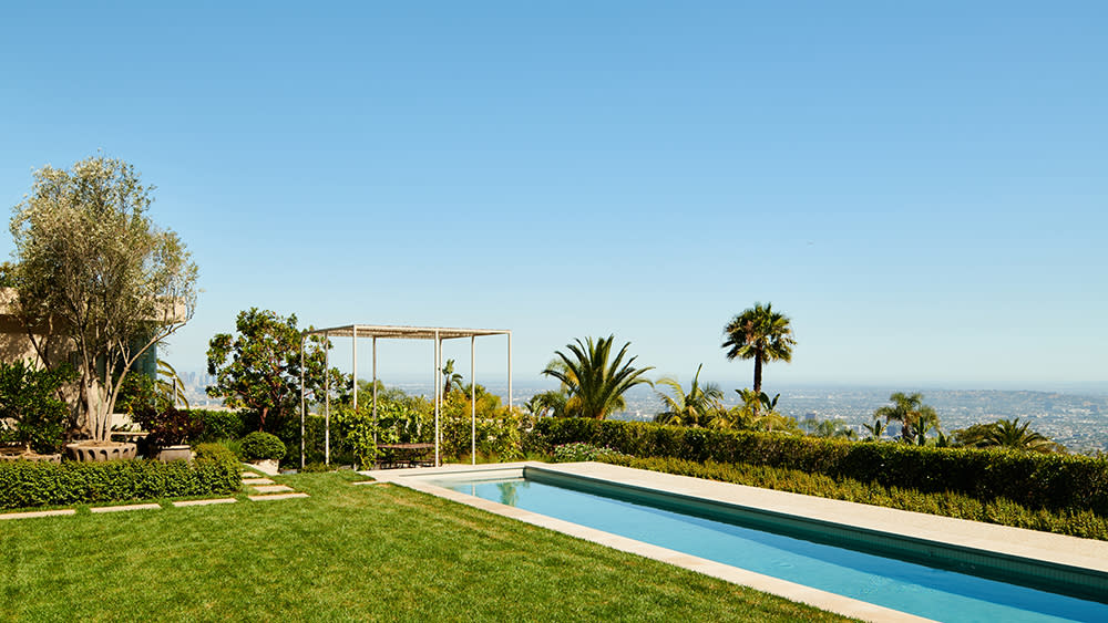 Beverly Hills Trousdale Estate Pool