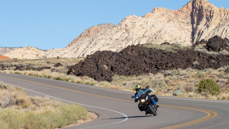 Test-Riding the Kawasaki Versys 1000 in Utah.